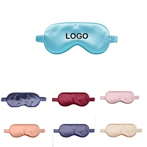 Silk Sleep Satin Eye Mask Blindfold with Double Layer
