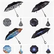 Inverted Reverse Upside Down Umbrella | https://www.bestnamebadges.com