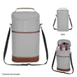 Double Wine Kooler Bag | https://www.bestnamebadges.com