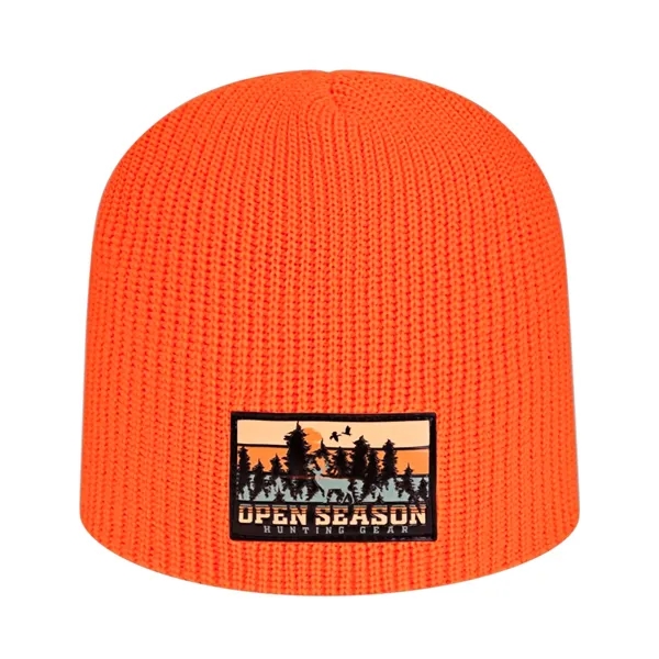 Ribbed Knit Beanie