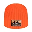 Ribbed Knit Beanie | https://www.bestnamebadges.com