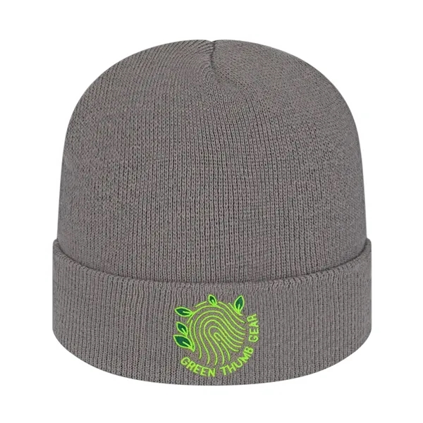 Recycled Knit Cap with Cuff