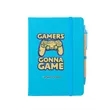 Journal Notebook With Sticky Notes & Flags | https://www.bestnamebadges.com