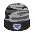 Urban Camouflage Knit Cap with Solid Color Cuff | https://www.bestnamebadges.com