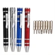 8 in 1 Screw Driver Pen | https://www.bestnamebadges.com