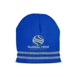 Reflective Knit Beanie | https://www.bestnamebadges.com