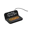 Foldable Alarm Clock & Wireless Charger | https://www.bestnamebadges.com