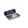 Foldable Alarm Clock & Wireless Charger | https://www.bestnamebadges.com