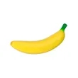 Banana Shape Stress Ball | https://www.bestnamebadges.com