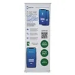 31.5" LiteWay Stratus Retractor Kit No-Curl Hybrid | https://www.bestnamebadges.com