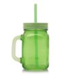 15 oz. Colored Mason Jars with Straw | https://www.bestnamebadges.com