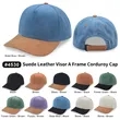 5 Panel Suede Corduroy Cap | https://www.bestnamebadges.com