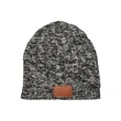 Heathered Knit Beanie | https://www.bestnamebadges.com