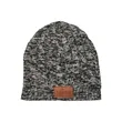 Heathered Knit Beanie | https://www.bestnamebadges.com