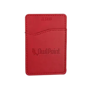 Leeman Tuscany RFID Mobile Device Pocket