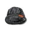 Leeman Fuzzy Lining Slouchy Beanie | https://www.bestnamebadges.com