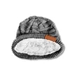 Leeman Fuzzy Lining Slouchy Beanie | https://www.bestnamebadges.com