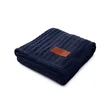 Leeman Cable Knit Sherpa Throw | https://www.bestnamebadges.com