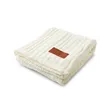 Leeman Cable Knit Sherpa Throw | https://www.bestnamebadges.com