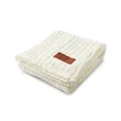 Leeman Cable Knit Sherpa Throw | https://www.bestnamebadges.com