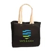 Jute Tote Bag | https://www.bestnamebadges.com