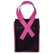 Small Breast Cancer Awareness Bag | https://www.bestnamebadges.com