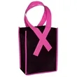 Small Breast Cancer Awareness Bag | https://www.bestnamebadges.com