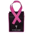 Small Breast Cancer Awareness Bag | https://www.bestnamebadges.com