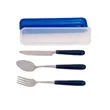 Cutlery Set In Plastic Case | https://www.bestnamebadges.com