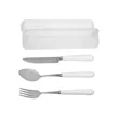 Cutlery Set In Plastic Case | https://www.bestnamebadges.com