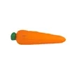 Carrot Shape Stress Ball | https://www.bestnamebadges.com