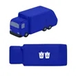 Garbage Truck Shape Stress Ball | https://www.bestnamebadges.com