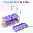 Paint Brush Cleaner Cartoon Train Brush Washer | https://www.bestnamebadges.com