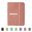 A7 Pocket Notebook W/ Pu Leather Cover&Elastic Strap | https://www.bestnamebadges.com