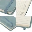 A7 Pocket Notebook W/ Pu Leather Cover&Elastic Strap | https://www.bestnamebadges.com