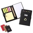 4 x 5.8 inch Recycled Note Pad with Sticky Notes, Tabs & Pen | https://www.bestnamebadges.com
