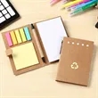 4 x 5.8 inch Recycled Note Pad with Sticky Notes, Tabs & Pen | https://www.bestnamebadges.com