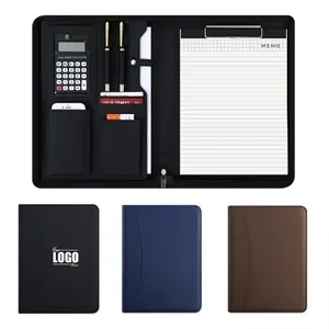 A4 Business Portfolio with Calculator