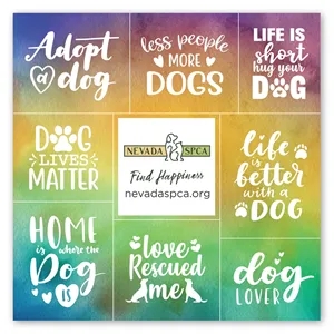 Square Magnet w/ 8 Message Magnets | https://www.bestnamebadges.com