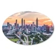Oval Cityscape | https://www.bestnamebadges.com