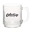 9 oz. Glass Coffee Mugs | https://www.bestnamebadges.com
