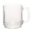 9 oz. Glass Coffee Mugs | https://www.bestnamebadges.com