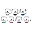 11 oz. London Glass Coffee Mugs | https://www.bestnamebadges.com
