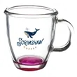 11 oz. London Glass Coffee Mugs | https://www.bestnamebadges.com