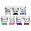 2 oz. Square Shot Glasses | https://www.bestnamebadges.com