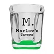2 oz. Square Shot Glasses | https://www.bestnamebadges.com