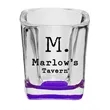 2 oz. Square Shot Glasses | https://www.bestnamebadges.com