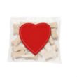 Mini Snack Bag with Large Heart Magnet Pet Fill | https://www.bestnamebadges.com