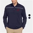 Callaway® Men's 1/4-Zip Mock Performance Pullover | https://www.bestnamebadges.com