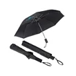 44" Arc Vented Auto Open Folding Umbrella | https://www.bestnamebadges.com